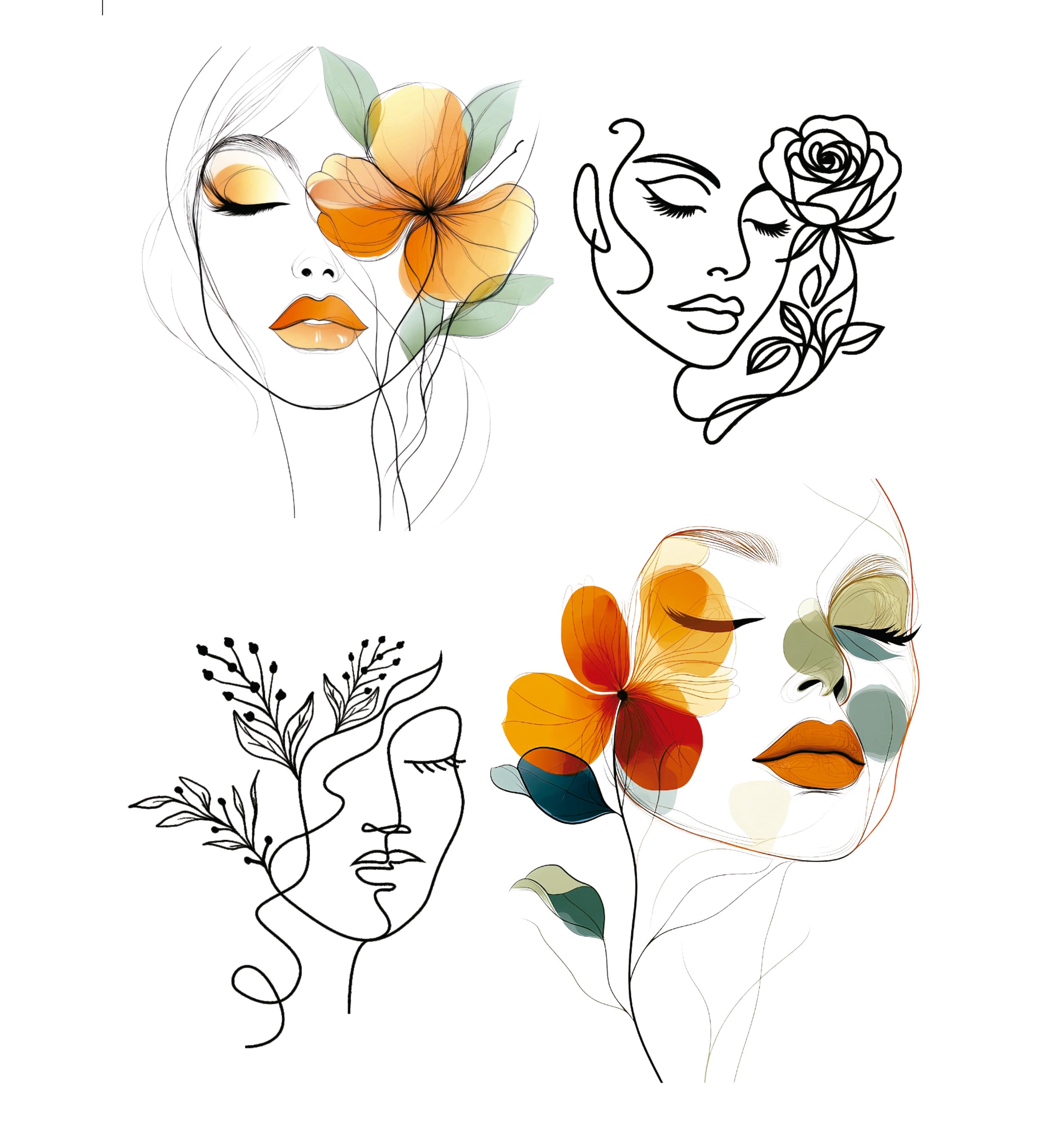 Pack Mujer Floral